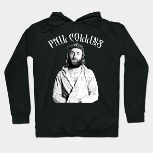 Phil Collins // Retro 80s Aesthetic Design Hoodie